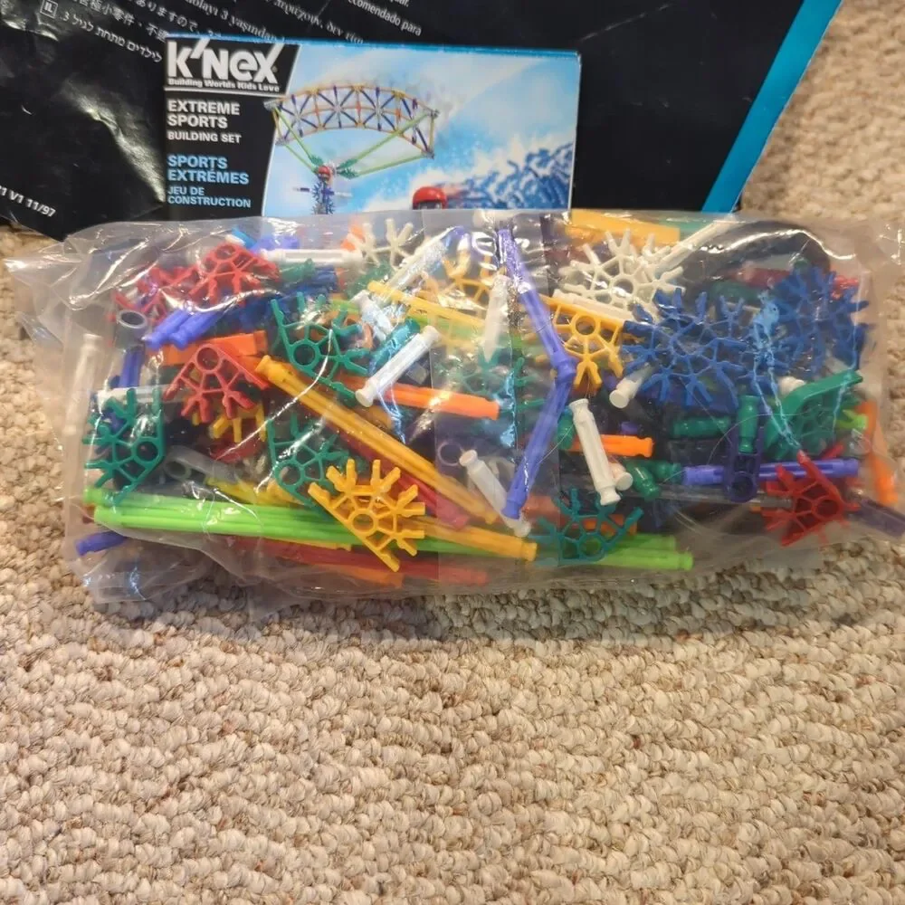 K'nex Extreme Sports Building Set Toy Complete 10 Building Ideas